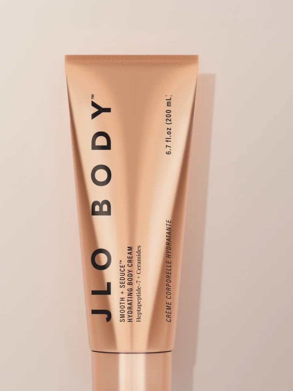 JLO BODY Smooth + Seduce Hydrating Body Creme — Rose Gold Tube 6.7oz $60